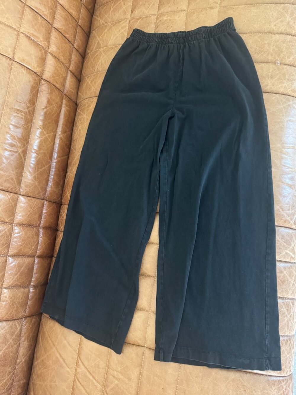 ZSupply Cotton Jersey Black Pant